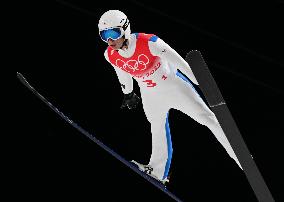 (BEIJING2022) CHINA-ZHANGJIAKOU-OLYMPIC WINTER GAMES-SKI JUMPING-MEN'S TEAM (CN)