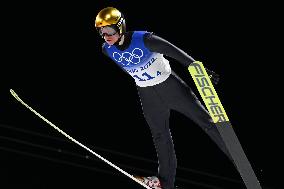 (BEIJING2022) CHINA-ZHANGJIAKOU-OLYMPIC WINTER GAMES-SKI JUMPING-MEN'S TEAM (CN)