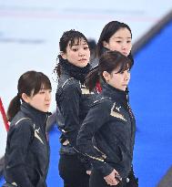 (BEIJING2022)CHINA-BEIJING-WINTER OLYMPIC GAMES-CURLING-WOMEN'S ROUND ROBIN-JPN vs KOR (CN)