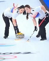 (BEIJING2022)CHINA-BEIJING-WINTER OLYMPIC GAMES-CURLING-WOMEN'S ROUND ROBIN-JPN vs KOR (CN)