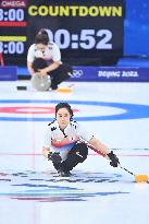 (BEIJING2022)CHINA-BEIJING-WINTER OLYMPIC GAMES-CURLING-WOMEN'S ROUND ROBIN-JPN vs KOR (CN)