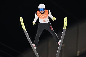 (BEIJING2022) CHINA-ZHANGJIAKOU-OLYMPIC WINTER GAMES-SKI JUMPING-MEN'S TEAM (CN)