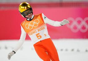 (BEIJING2022) CHINA-ZHANGJIAKOU-OLYMPIC WINTER GAMES-SKI JUMPING-MEN'S TEAM (CN)