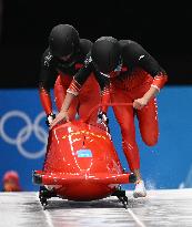 (BEIJING2022)CHINA-BEIJING-OLYMPIC WINTER GAMES-BOBSLEIGH-2-MEN-HEAT(CN)