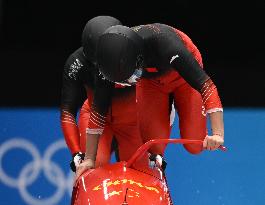 (BEIJING2022)CHINA-BEIJING-OLYMPIC WINTER GAMES-BOBSLEIGH-2-MEN-HEAT(CN)