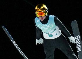 (BEIJING2022) CHINA-ZHANGJIAKOU-OLYMPIC WINTER GAMES-SKI JUMPING-MEN'S TEAM (CN)