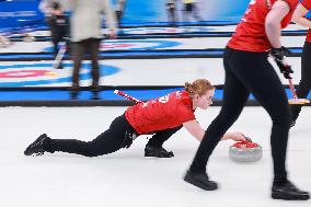 (BEIJING2022)CHINA-BEIJING-WINTER OLYMPIC GAMES-CURLING-WOMEN'S ROUND ROBIN-DEN vs ROC(CN)