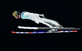 (BEIJING2022) CHINA-ZHANGJIAKOU-OLYMPIC WINTER GAMES-SKI JUMPING-MEN'S TEAM (CN)