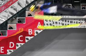 (BEIJING2022) CHINA-ZHANGJIAKOU-OLYMPIC WINTER GAMES-SKI JUMPING-MEN'S TEAM (CN)