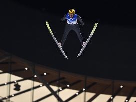 (BEIJING2022) CHINA-ZHANGJIAKOU-OLYMPIC WINTER GAMES-SKI JUMPING-MEN'S TEAM (CN)