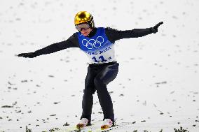 (BEIJING2022) CHINA-ZHANGJIAKOU-OLYMPIC WINTER GAMES-SKI JUMPING-MEN'S TEAM (CN)