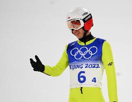 (BEIJING2022) CHINA-ZHANGJIAKOU-OLYMPIC WINTER GAMES-SKI JUMPING-MEN'S TEAM (CN)