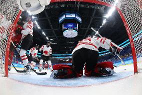 (BEIJING2022)CHINA-BEIJING-OLYMPIC WINTER GAMES-ICE HOCKEY-WOMEN'S PLAYOFF SEMIFINAL-CAN VS SUI(CN)