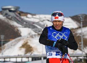 (BEIJING2022)CHINA-ZHANGJIAKOU-OLYMPIC WINTER GAMES-CROSS-COUNTRY SKIING-TRIAL SKIER (CN)
