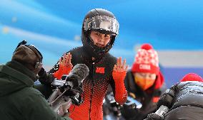 (XHTP)(BEIJING2022)CHINA-BEIJING-OLYMPIC WINTER GAMES-BOBSLEIGH-WOMEN'S MONOBOB HEAT(CN)