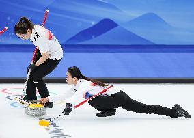 (BEIJING2022)CHINA-BEIJING-OLYMPIC WINTER GAMES-CURLING-WOMEN'S ROUND ROBIN SESSION-USA VS KOR (CN)