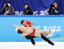(BEIJNG2022)CHINA-BEIJING-OLYMPIC WINTER GAMES-FIGURE SKATING-ICE DANCE-FREE DANCE (CN)