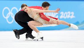 (BEIJNG2022)CHINA-BEIJING-OLYMPIC WINTER GAMES-FIGURE SKATING-ICE DANCE-FREE DANCE (CN)
