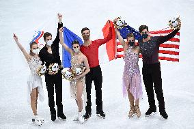 (XHTP)(BEIJNG2022)CHINA-BEIJING-OLYMPIC WINTER GAMES-FIGURE SKATING-ICE DANCE-FREE DANCE (CN)