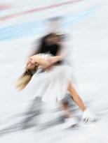 (XHTP)(BEIJNG2022)CHINA-BEIJING-OLYMPIC WINTER GAMES-FIGURE SKATING-ICE DANCE-FREE DANCE (CN)