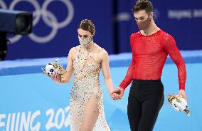 (BEIJNG2022)CHINA-BEIJING-OLYMPIC WINTER GAMES-FIGURE SKATING-ICE DANCE-FREE DANCE (CN)