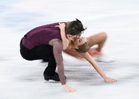 (XHTP)(BEIJNG2022)CHINA-BEIJING-OLYMPIC WINTER GAMES-FIGURE SKATING-ICE DANCE-FREE DANCE (CN)