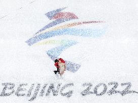 (BEIJNG2022)CHINA-BEIJING-OLYMPIC WINTER GAMES-FIGURE SKATING-ICE DANCE-FREE DANCE (CN)