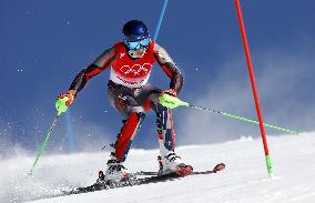 Beijing Olympics: Alpine Skiing