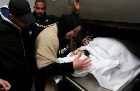 MIDEAST-RAMALLAH-PALESTINIAN MAN-KILLED