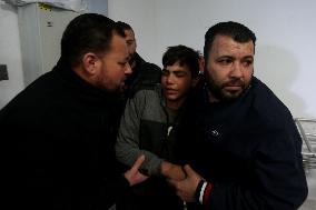 MIDEAST-RAMALLAH-PALESTINIAN MAN-KILLED