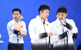 (BEIJING2022)CHINA-BEIJING-WINTER OLYMPIC GAMES-CURLING-MEN'S ROUND ROBIN-CAN vs CHN(CN)