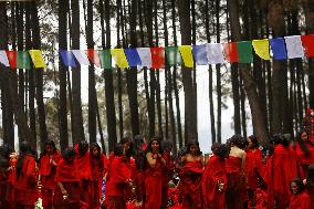 NEPAL-BHAKTAPUR-MADHAV NARAYAN FESTIVAL