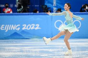 (BEIJING2022)CHINA-BEIJING-OLYMPIC WINTER GAMES-FIGURE SKATING-WOMEN SINGLE SKATING-SHORT PROGRAM (CN)