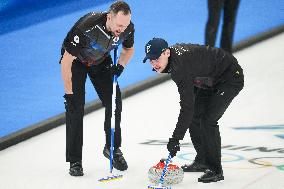 (BEIJING2022)CHINA-BEIJING-WINTER OLYMPIC GAMES-CURLING-MEN'S ROUND ROBIN-ROC VS CAN (CN)