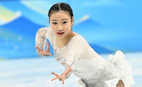 (BEIJING2022)CHINA-BEIJING-OLYMPIC WINTER GAMES-FIGURE SKATING-WOMEN SINGLE SKATING-SHORT PROGRAM (CN)