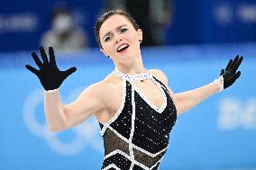 (BEIJING2022)CHINA-BEIJING-OLYMPIC WINTER GAMES-FIGURE SKATING-WOMEN SINGLE SKATING-SHORT PROGRAM (CN)