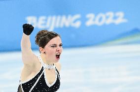 (BEIJING2022)CHINA-BEIJING-OLYMPIC WINTER GAMES-FIGURE SKATING-WOMEN SINGLE SKATING-SHORT PROGRAM (CN)