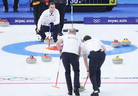 (BEIJING2022)CHINA-BEIJING-WINTER OLYMPIC GAMES-CURLING-MEN'S ROUND ROBIN-CAN vs CHN(CN)