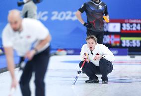 (BEIJING2022)CHINA-BEIJING-OLYMPIC WINTER GAMES-CURLING-MEN'S ROUND ROBIN SESSION-NOR VS ROC (CN)