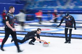 (BEIJING2022)CHINA-BEIJING-OLYMPIC WINTER GAMES-CURLING-MEN'S ROUND ROBIN SESSION-NOR VS ROC (CN)