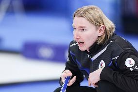 (BEIJING2022)CHINA-BEIJING-OLYMPIC WINTER GAMES-CURLING-MEN'S ROUND ROBIN SESSION-NOR VS ROC (CN)