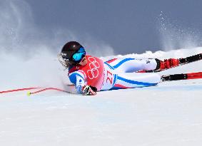 (BEIJING2022)CHINA-BEIJING-OLYMPIC WINTER GAMES-ALPINE SKIING-WOMEN'S DOWNHILL (CN)