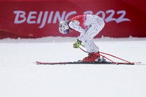 (BEIJING2022)CHINA-BEIJING-OLYMPIC WINTER GAMES-ALPINE SKIING-WOMEN'S DOWNHILL (CN)