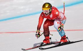 (BEIJING2022)CHINA-BEIJING-OLYMPIC WINTER GAMES-ALPINE SKIING-WOMEN'S DOWNHILL (CN)