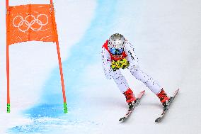 (BEIJING2022)CHINA-BEIJING-OLYMPIC WINTER GAMES-ALPINE SKIING-WOMEN'S DOWNHILL (CN)