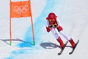 (BEIJING2022)CHINA-BEIJING-OLYMPIC WINTER GAMES-ALPINE SKIING-WOMEN'S DOWNHILL (CN)