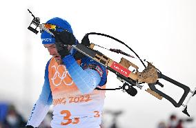 (BEIJING2022)CHINA-ZHANGJIAKOU-OLYMPIC WINTER GAMES-BIATHLON-MEN'S 4X7.5KM RELAY (CN)