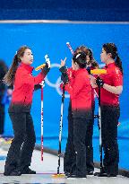 (BEIJING2022)CHINA-BEIJING-WINTER OLYMPIC GAMES-CURLING-WOMEN'S ROUND ROBIN-CHN vs ROC (CN)