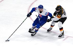 (BEIJING2022)CHINA-BEIJING-OLYMPIC WINTER GAMES-ICE HOCKEY-MEN'S QUALIFICATION PLAY-OFF-SVK VS GER (CN)