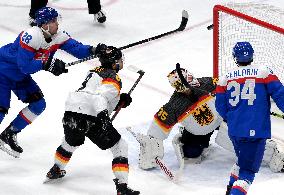 (BEIJING2022)CHINA-BEIJING-OLYMPIC WINTER GAMES-ICE HOCKEY-MEN'S QUALIFICATION PLAY-OFF-SVK VS GER (CN)